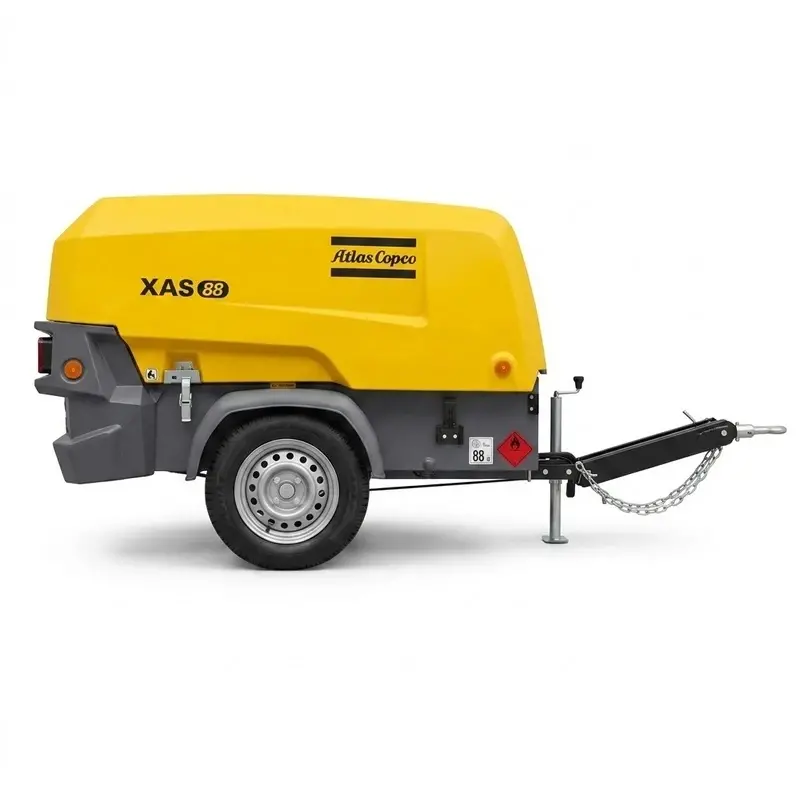 COMPRESOR AIRE 185 CFM-ATLAS COPCO-XAS88 KD